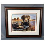 Larry Chandler, The Veterans, Signed And Numbered 806 of 2000, Framed And Matted, 23" x 27"