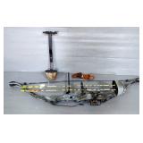 Bear Archery Galeforce Compound Bow, 28" Draw Length 65lb Draw Weight, With Quivers, Qty 2 And Arrow