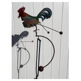 Rooster Rocker Garden Stake