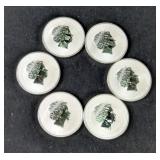 2017 Australian 50 Cent Victory In The Pacific Silver Coins, Qty 6, Each Is 1/2 oz .9999 Fine Silver