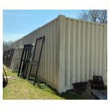 High Cube Two Door Shipping Container, Approx 9.5