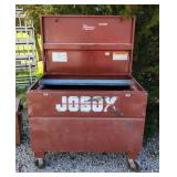 OBOX Rolling Tool Storage Chest With Handles And Handcrafted Tray, No 656990, 41" x 48 x 30