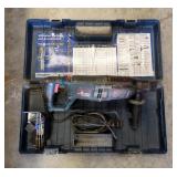 Bosch Bulldog Extreme 1" Rotary Hammer, Model 11255VSR, In Hard Case, Includes SDS-Plus Drill Bits, 