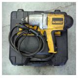 DeWalt 1/2" Corded Impact Wrench, Model DW292, In Hard Case, Powers On