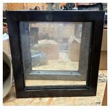 Windows With Metal Frames, 12.75" x 12.75" And 13.5" x 13.5" 