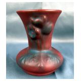 Van Briggle Pottery Mulberry Anemone Vase, Approx 4.75” Tall 