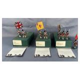 Frontline Figures Hand Painted Metal Figurines, Includes Models C.W.3, C.W.4 And P.D.S.11, All Are I