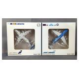 1/200 KLM UK British Aerospace BAe-146-300, And 1/200 Sabena British Aerospace BAe-146-300 Airplane 
