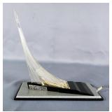 Vintage USSR Rocket Ship Lamp 