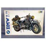 ESCI 1/9 BMW R/75 A/1 Solo Motorcycle Model Kit