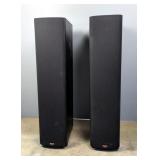Klipsch Tower Speakers, Model SF2, Qty 2, 35" x 8" x 13"
