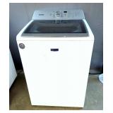 Maytag Top-Loading High Efficiency Washer Model MVWB865GW0, SN# C94574352, Includes Paperwork, 43.5"