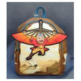 Nickelodeon Loungefly Avatar: The Last Airbender Aang Glider Staff Mini Backpack, New