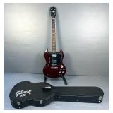 Gibson Angus Young Thunderstruck SG Cherry Electric Guitar, SN: 00170422, Lightning Bolts On Neck, W