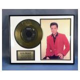 Elvis Presley 24Kt Gold Plated Viva Las Vegas Record, Limited Edition Numbered 200/2500, Framed And 