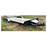 2018 Rice FMC8220 Dovetail Trailer, 82" x 243", VIN# 4RWR12022JH018320, Kansas Title 
