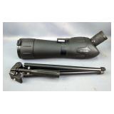 Rugged Gear 20-60x60mm Spotting Scope With Tripod, Adjustable Sun Shade, Nylon Carry Case 