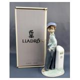 Lladro Porcelain "The Wanderer" #05400 8.25" Tall Figure, With Original Box