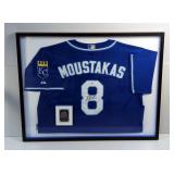 Mike Moustakas Autographed Kansas City Royals Authentic Majestic Jersey With Topps Museum Collection