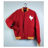 Dallas Texans Wool Varsity Jacket, Sz 2XL