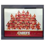 2019 Kansas City Chiefs Cheerleaders Photo Signed By 2 Cheerleaders, Riddell Kansas City Chiefs Mini