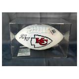 Steve DeBerg Kansas City Chiefs Autographed Football Inscribed "17", With JSA COA Card And Sticker, 