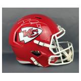 Richie James Kansas City Chiefs #17 Autographed Riddel Speed Replica Helmet 