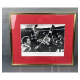 Hank Stram (HOF) Autographed Super Bowl IV Champions Print, Inscribed ‘HOF 03’, Framed And Matted, A