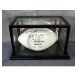 Bill Grigsby, Lamar Hunt, Dick Vermeil Inscribed "Coach Dick Vermeil KCC", And Carl Peterson Inscrib