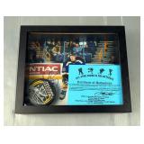 Scott Young St. Louis Blues Autographed Photo And Hockey Puck, In Frame, With All Star Cards & Colle