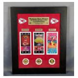 Kansas City Chiefs Super Bowl LVII Commemorative Ticket Collection, Limited Edition Of 1,000, Includ