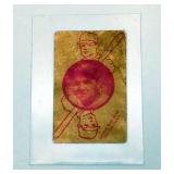 Babe Ruth (HOF) New York Yankees 1927 W560 Reproduction Hand Cut Joker Card, Approx 2.5" x 1.75" 