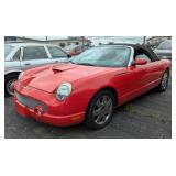  2002 Ford Thunderbird Convertible, RWD, 3.9L V8, VIN# 1FAHP60A22Y118314, Missouri Title