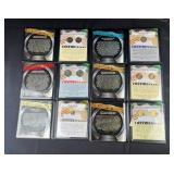 First Commemorative Mint Never Released For Circulation Commemorative Booklets, Includes 2002 Kenned