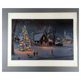 Jesse Barnes "O Christmas Tree" Signed And Numbered Print, 601/2800, Print Envelope, 21" x 27"
