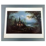 Jesse Barnes "Love Is Forever" Signed And Numbered Print, 2652/2800, Includes Print Envelope And Boa