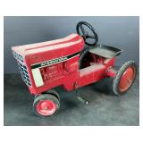 International Harvester Pedal Tractor With Matching Trailer 
