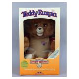 Teddy Ruxpin "Worlds Of Wonder" Animated Talking Bear, In Original Box