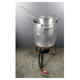 Brinkmann Propane Turkey/Fish Fryer With Stock Pot, Basket, Pot And More 