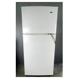 Amana Refrigerator/Freezer With Ice Maker, Model ATB1830ARW, 67" x 30" x 29.25", Powers On 