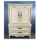 Drexel Heritage Cabernet 2 Door, 3 Drawer Armoire, Approx 59” x 40” x 19”