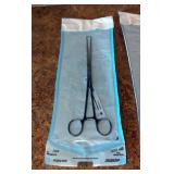 Stainless Steel Surgical Tools In Sterilization Pouches, Includes Forceps, Biopsy Curette, Uterine P