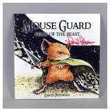 Mouse Guard Belly Of The Beast #1 2nd Print Signed By David Peterson