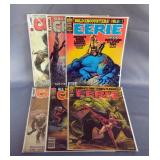 Warren Magazines Creepy #9,10,15,107 Eerie #90,97