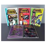 Ted Nomura Tigers Of Terra Families Of Altered Wars Book One Two Three Four Five 1 2 3 4 5 Graphic N