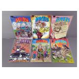 Dark Horse Martha Washington Goes To War #1-5, Martha Washington Saves The World #1-3, Godland #1-11
