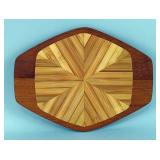MCM Teak Serving Tray By Jens Harald Quistgaard Marked Dansk Designs Denmark JHG, Approx 7.25" x 9.5