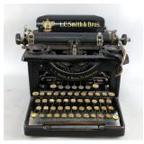 Antique L.C. Smith & Bros. No 8 Standard Manual Typewriter, Circa 1920s 