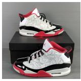 Nike Air Jordan Dub Zero White / True Red-Black, Size 10, In Original Box 