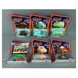 Mattel Disney Pixar "Cars" Die-Cast Models In Original Packaging, Qty 6